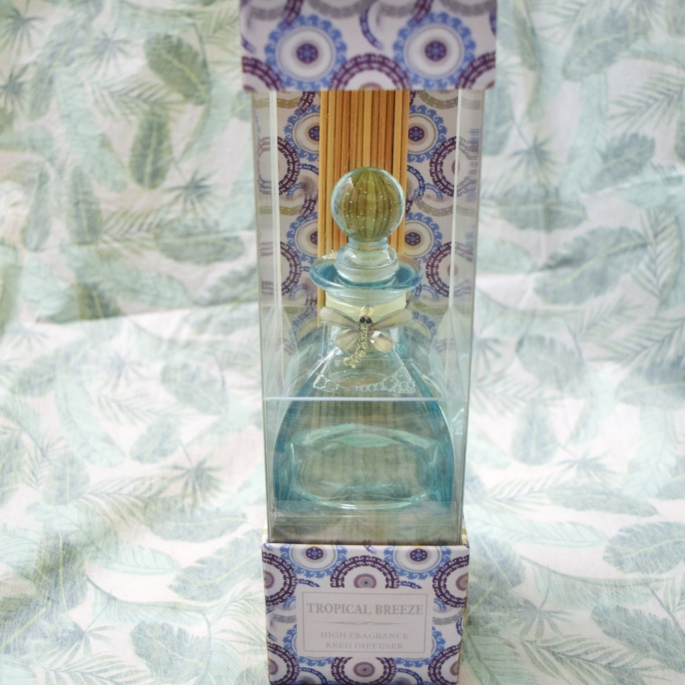 NEW Tropical Breeze Aroma Reed Diffuser | 3.87 fl oz.